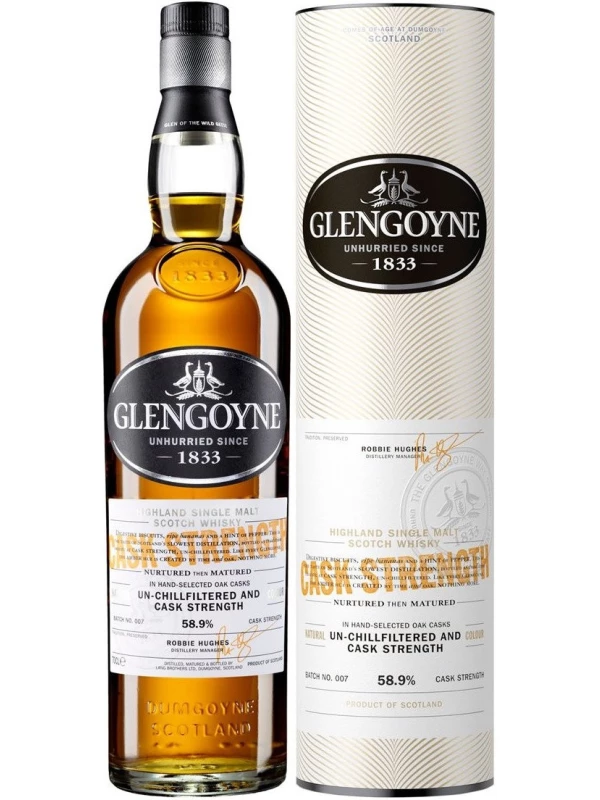 Glengoyne Cask Strength Batch 7 (58,9%), in tube