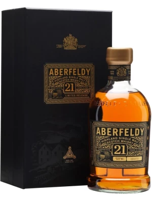 Виски Aberfeldy 21 Years Old, gift box 0.7 л