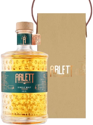 Виски Arlett Single Malt Tourbe, gift box 0.7 л