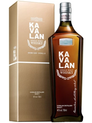 Виски Kavalan, Distillery Select, gift box 0.7 л