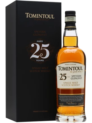 Виски Tomintoul 25 Year Old, gift box 0.7 л