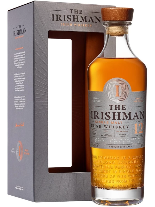 The Irishman 12 Years Old Single Malt, gift box