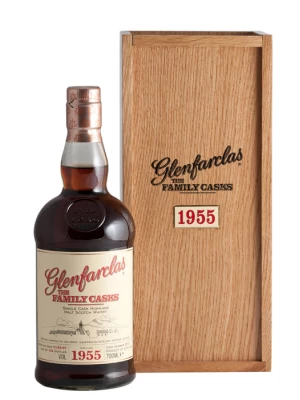 Виски Glenfarclas 1955 Family Casks (45,4%), in wooden box 1955 0.7 л
