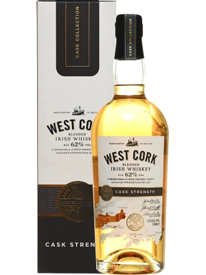 Виски West Cork Cask Strength, gift box 0.7 л