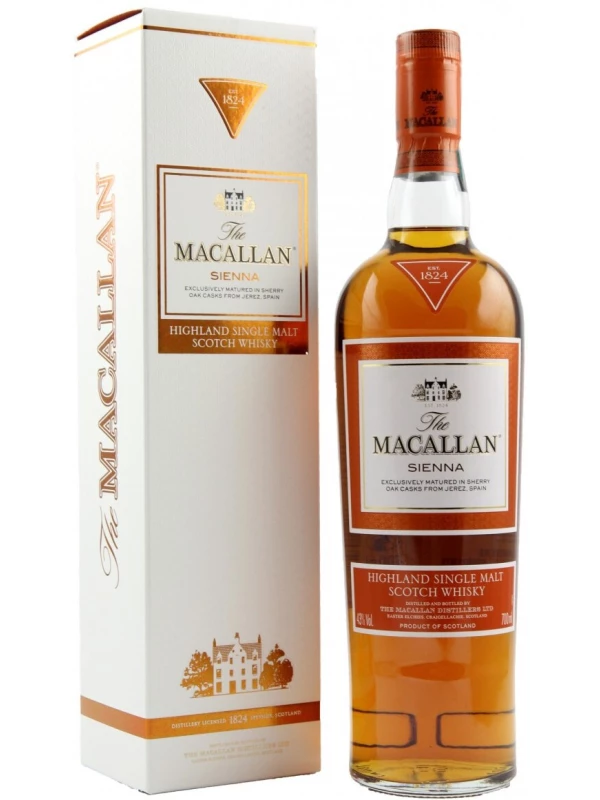 The Macallan 1824 Series, Sienna, gift box