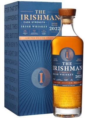 Виски The Irishman Cask Strength Vintage Release, gift box 2022 0.7 л