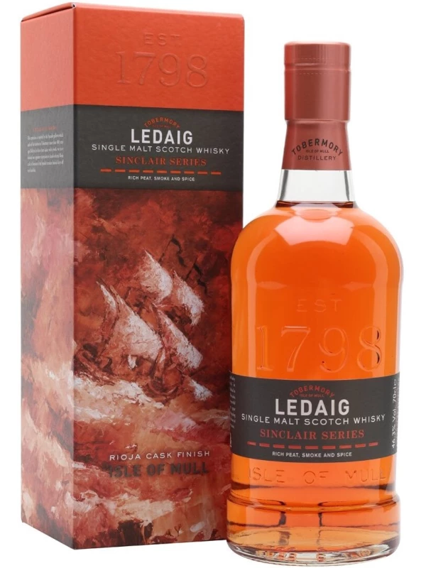 Ledaig Sinclair Series Rioja Cask Finish, gift box