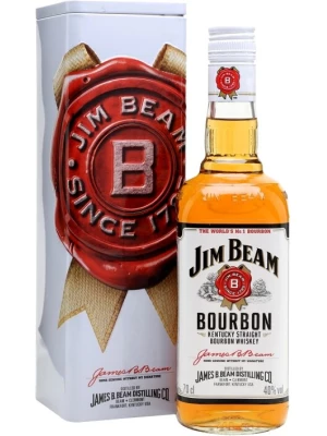 Виски Jim Beam, in metal box 0.7 л