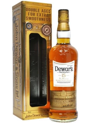 Виски Dewar's, The Monarch 15 Years Old, gift box Clock 0.75 л
