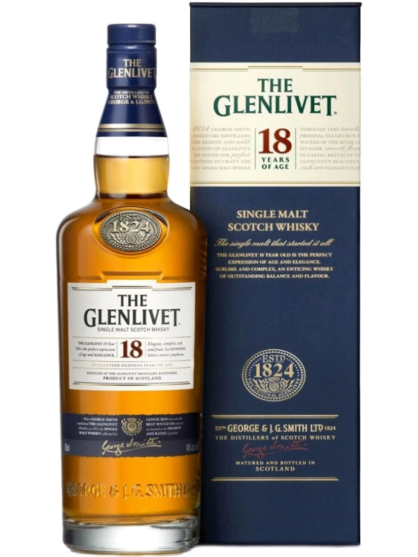 The Glenlivet 18 years, with box