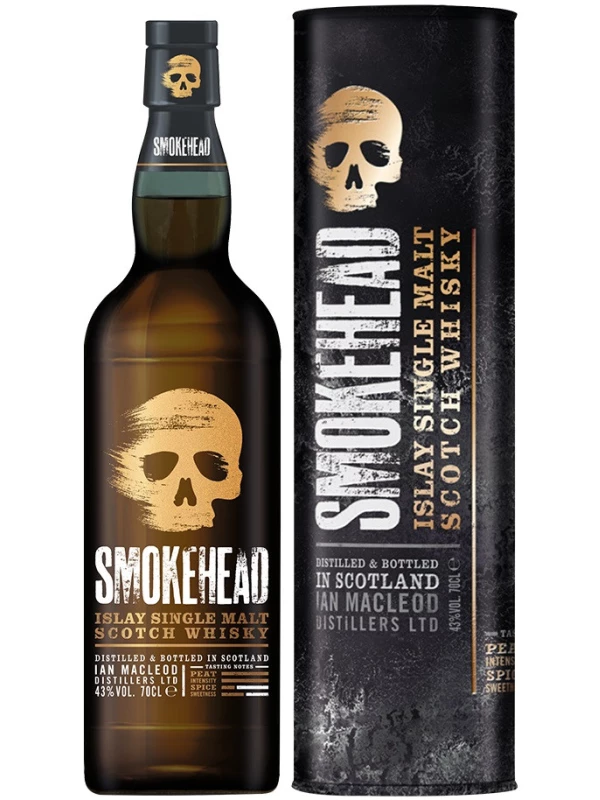 Smokehead Single Malt, gift box
