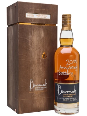 Виски Benromach 20th Anniversary, wooden box 0.7 л
