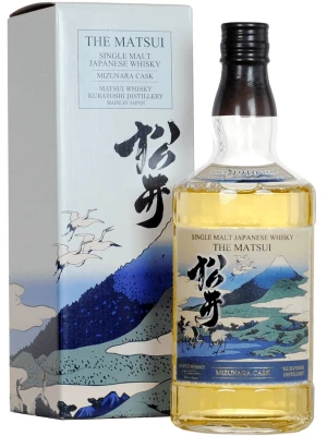 Виски The Matsui Mizunara Cask, gift box 0.7 л