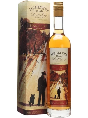 Виски Hellyers Road, Single Malt Pinot Noir Finish, gift box 0.7 л