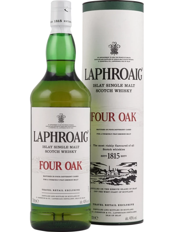 Laphroaig Four Oak, in tube