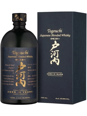 Виски Togouchi 15 Years Old, gift box 0.7 л