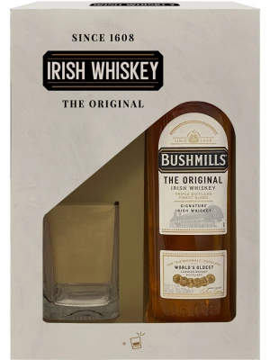 Виски Bushmills Original, gift box with glass 0.7 л
