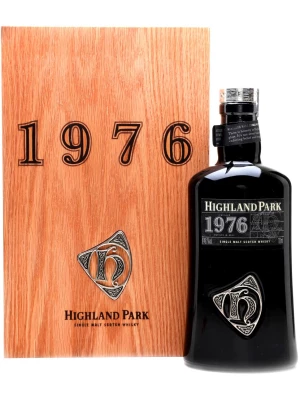Виски Highland Park, 1976, wooden box 0.7 л
