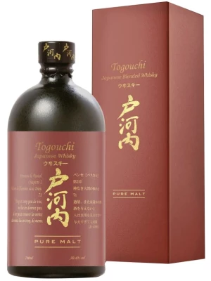 Виски Togouchi Pure Malt, gift box 0.7 л