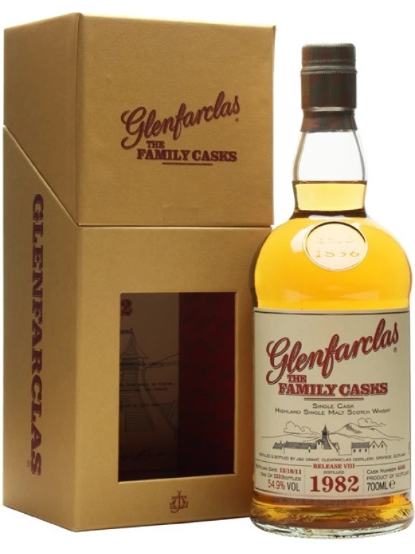Glenfarclas 1982 Family Casks (54,9%), gift box