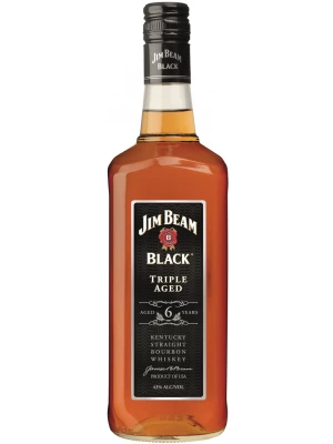 Виски Jim Beam Black Triple Aged, 6 Years Old 1 л