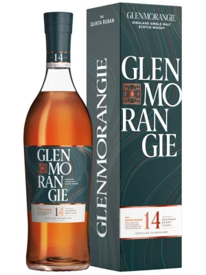 Виски Glenmorangie The Quinta Ruban 14 Years Old, gift box 0.75 л