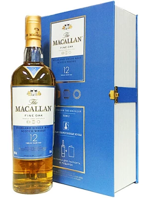 Виски Macallan Fine Oak 12 Years Old, gift box (book) 0.7 л