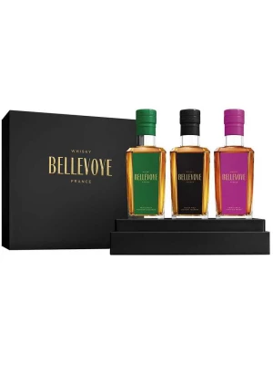 Виски Bellevoye Prestige, gift set 0.6 л