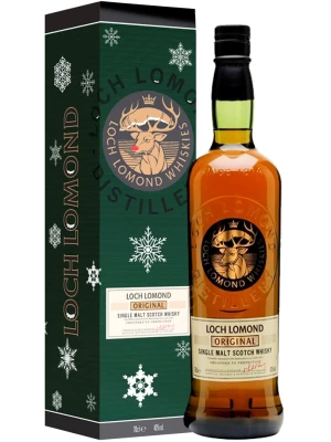 Виски Loch Lomond Single Malt, gift box New Year Design 0.7 л