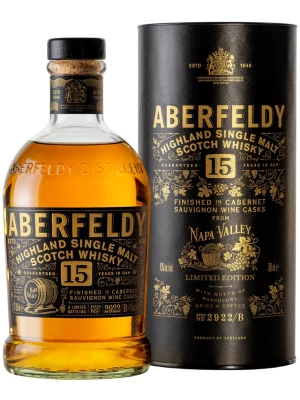Виски Aberfeldy 15 Years Old Limited Edition, in tube 0.7 л