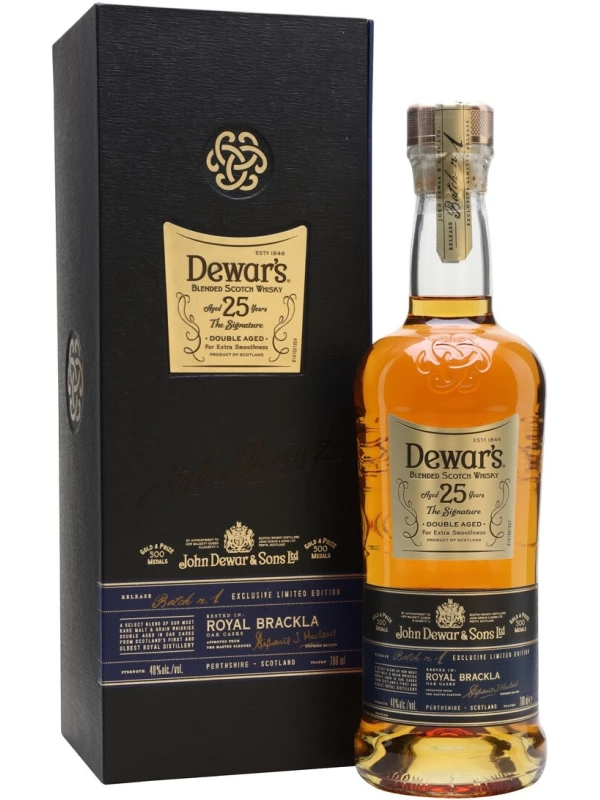 Dewar's Signature 25 Years, gift box, 0.75 л