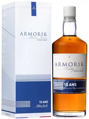 Виски Armorik 10 Ans, gift box 0.7 л