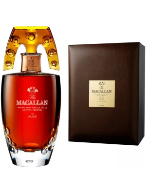 Виски The Macallan in Lalique, 55 Years Old, gift box 0.7 л