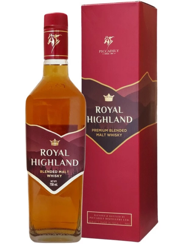 Royal Highland Blended Malt, gift box