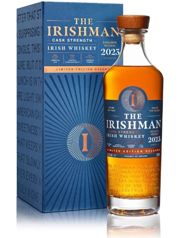 The Irishman Cask Strength Vintage Release, gift box