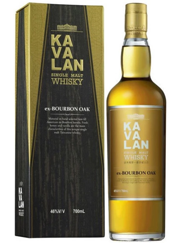 Kavalan Single Malt Ex-Bourbon Oak, gift box