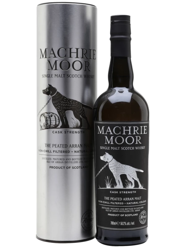 Machrie Moor Cask Strength (56,2%), in tube