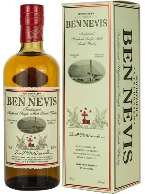 Виски MacDonald's Traditional Ben Nevis, gift box 0.7 л