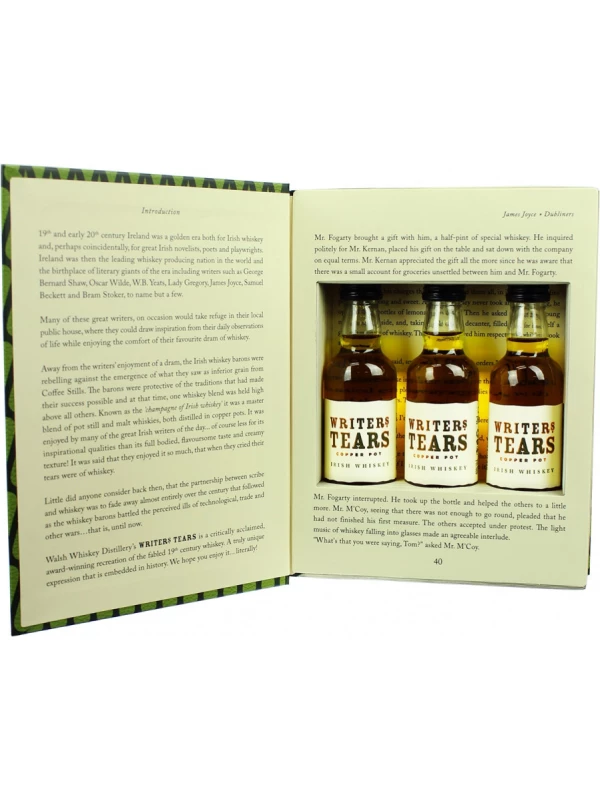 Hot Irishman, Writers Tears, gift set Book