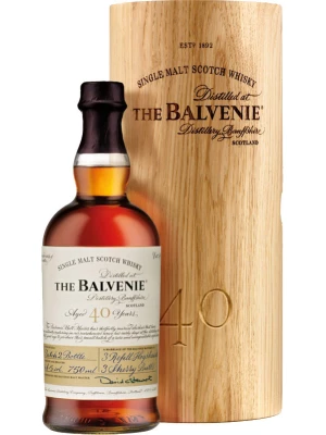 Виски Balvenie Forty, 40 Years Old, gift box 0.75 л
