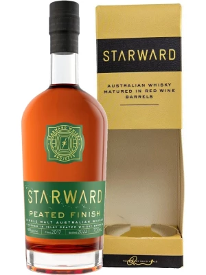 Виски Starward Peated Finish, gift box 0.7 л