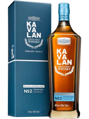 Виски Kavalan, Distillery Select №2, gift box 0.7 л