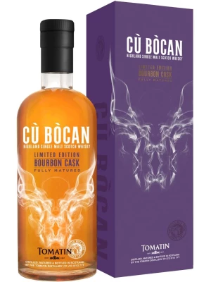 Виски Tomatin, Cu Bocan Bourbon Cask, gift box 0.7 л