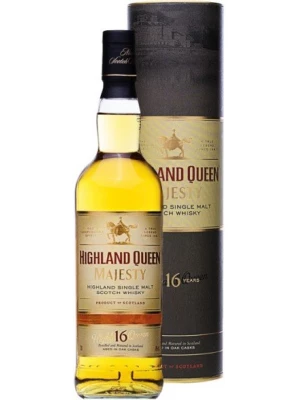 Виски Highland Queen Majesty, 16 Years Old, in tube 0.7 л