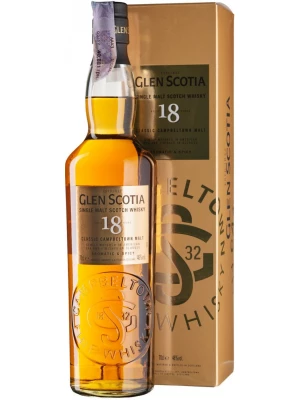 Виски Glen Scotia 18 Years Old, gift box 0.7 л
