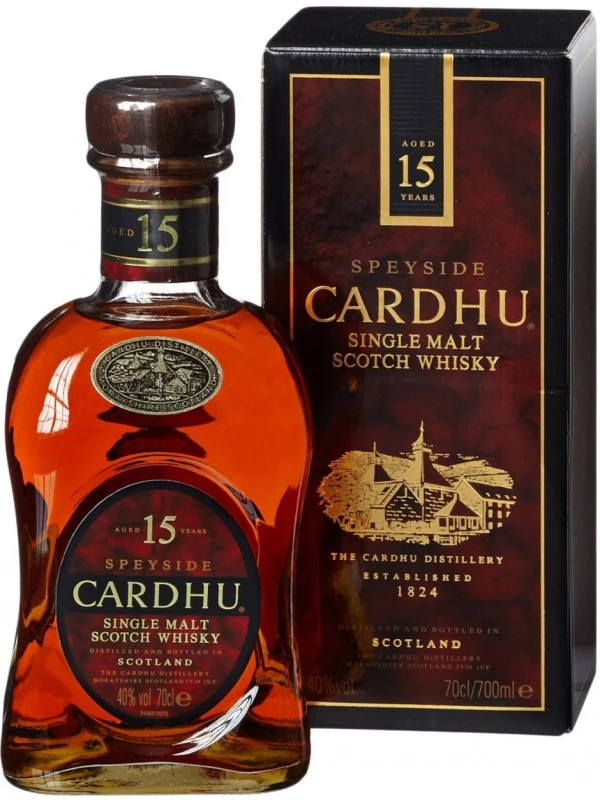 Cardhu 15 Years Old, gift box