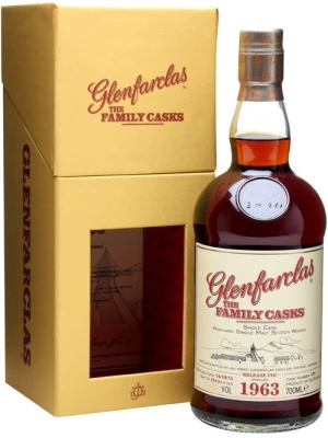 Виски Glenfarclas 1963 Family Casks , gift box 1963 0.7 л