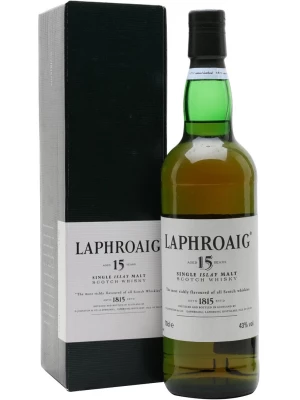 Виски Laphroaig Malt 15 years old, with box 0.7 л