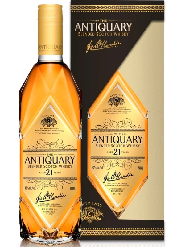 The Antiquary 21 years old, gift box