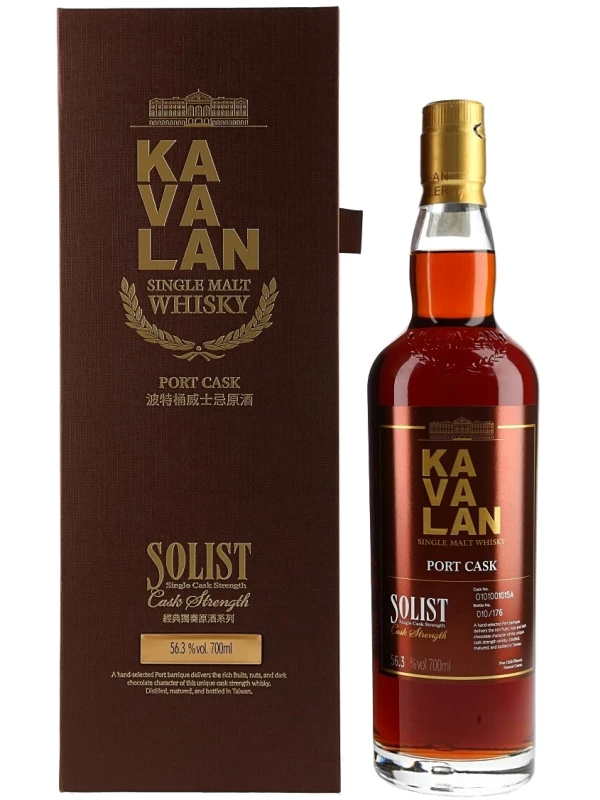 Kavalan, Solist Port Cask (56,3%), gift box